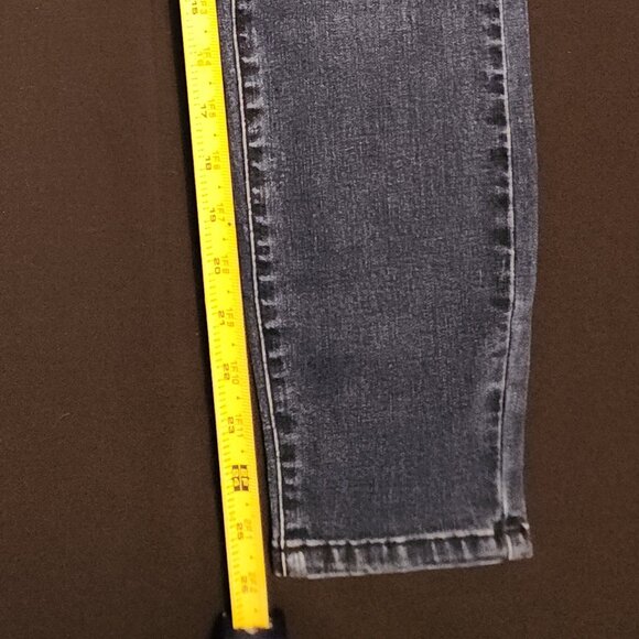 Kensie Blue Jeans Size 6/28 Skinny Ankle Faux Pearl & Rhinestone Design - Picture 14 of 16